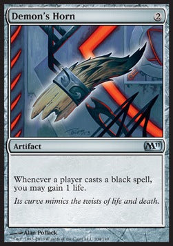 Demon's Horn - Magic 2011 (Uncommon) [M11-204]