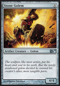 Stone Golem - Magic 2011 (Uncommon) [M11-215]