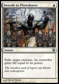 Swords to Plowshares - Duel Decks: Elspeth vs. Tezzeret (Uncommon) [DDF-22]