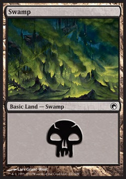 Swamp (V.4) - Scars of Mirrodin (Land) [SOM-241]