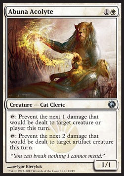 Abuna Acolyte - Scars of Mirrodin (Uncommon) [SOM-1]