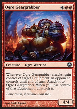 Ogre Geargrabber - Scars of Mirrodin (Uncommon) [SOM-99]