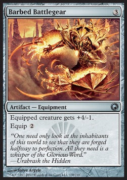 Barbed Battlegear - Scars of Mirrodin (Uncommon) [SOM-139]