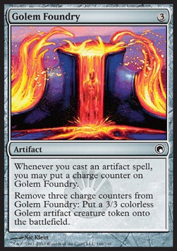 Golem Foundry - Scars of Mirrodin (Common) [SOM-160]