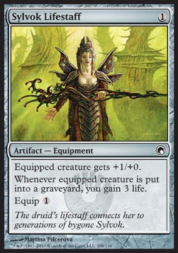 Sylvok Lifestaff - Scars of Mirrodin (Common) [SOM-209]