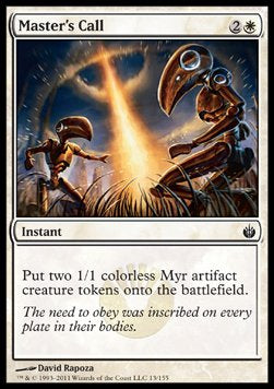 Master's Call - Mirrodin Besieged (Common) [MBS-13]