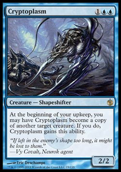 Cryptoplasm - Mirrodin Besieged (Rare) [MBS-23]