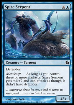 Spire Serpent - Mirrodin Besieged (Common) [MBS-32]