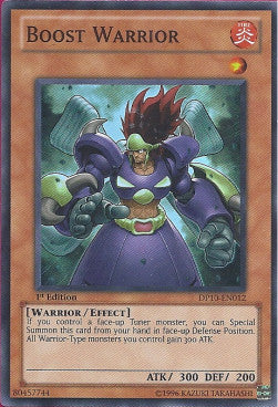 Boost Warrior - Duelist Pack: Yusei Fudo 3 (Super Rare) [DP10-012]