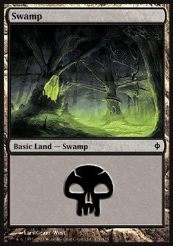 Swamp (V.2) - New Phyrexia (Land) [NPH-171]