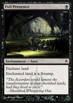 Evil Presence - New Phyrexia (Common) [NPH-60]