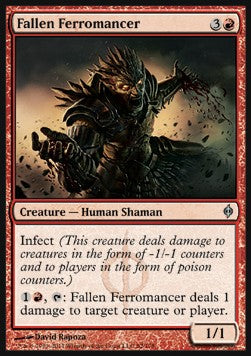 Fallen Ferromancer - New Phyrexia (Uncommon) [NPH-82]