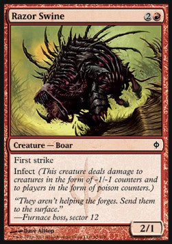 Razor Swine - New Phyrexia (Common) [NPH-92]
