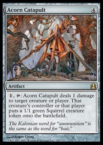 Acorn Catapult - Commander (Rare) [CMD-241]
