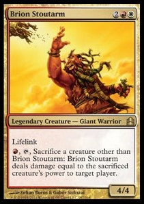 Brion Stoutarm - Commander (Rare) [CMD-187]