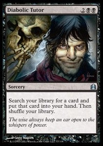 Diabolic Tutor - Commander (Uncommon) [CMD-77]