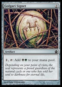 Golgari Signet - Commander (Common) [CMD-249]
