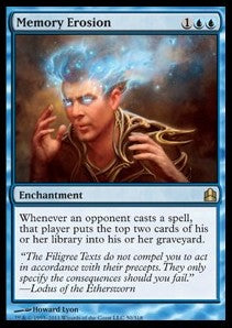 Memory Erosion - Commander (Rare) [CMD-50]