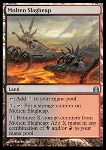 Molten Slagheap - Commander (Uncommon) [CMD-282]