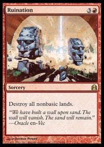 Ruination - Commander (Rare) [CMD-134]