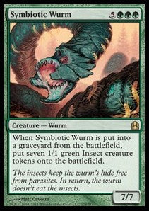 Symbiotic Wurm - Commander (Rare) [CMD-174]