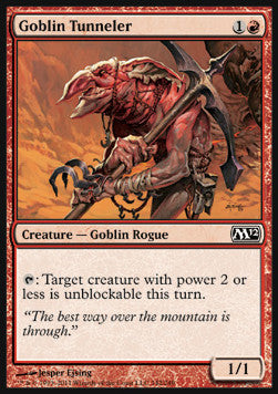 Goblin Tunneler - Magic 2012 (Common) [M12-142]