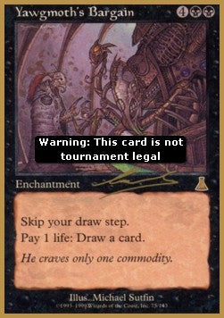 Yawgmoth's Bargain