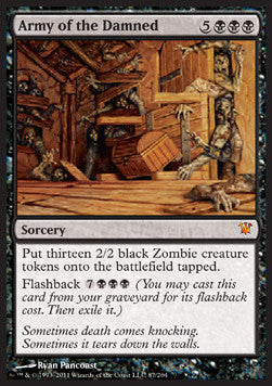Army of the Damned - Innistrad (Mythic) [ISD-87]