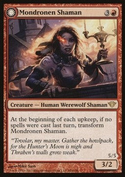Mondronen Shaman / Tovolar's Magehunter - Dark Ascension (Rare)
