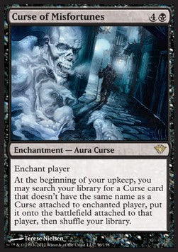 Curse of Misfortunes - Dark Ascension (Rare) [DKA-56]