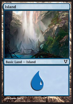 Island (V.1) - Avacyn Restored (Land) [AVR-233]