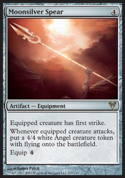 Moonsilver Spear - Avacyn Restored (Rare) [AVR-217]
