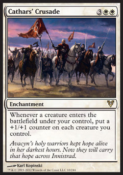 Cathars' Crusade - Avacyn Restored (Rare) [AVR-10]