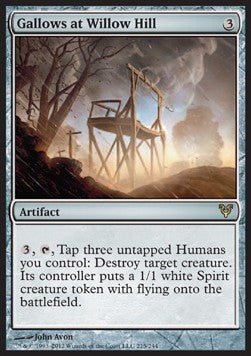 Gallows at Willow Hill - Avacyn Restored (Rare) [AVR-215]