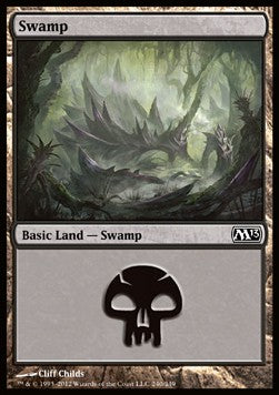 Swamp (V.3) - Magic 2013 (Land) [M13-240]