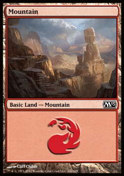 Mountain (V.1) - Magic 2013 (Land) [M13-242]