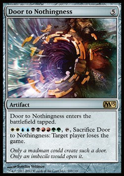 Door to Nothingness - Magic 2013 (Rare) [M13-203]