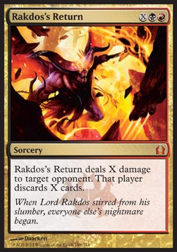 Rakdos's Return - Return to Ravnica (Mythic) [RTR-188]