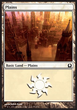 Plains (V.1) - Return to Ravnica (Land) [RTR-250]
