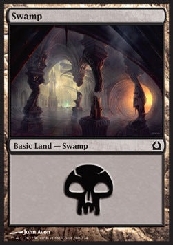 Swamp (V.1) - Return to Ravnica (Land) [RTR-260]