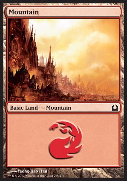 Mountain (V.2) - Return to Ravnica (Land) [RTR-266]