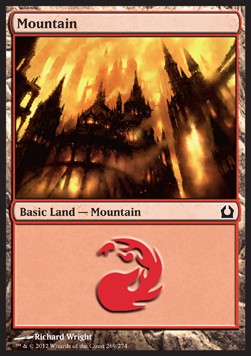 Mountain (V.5) - Return to Ravnica (Land) [RTR-269]