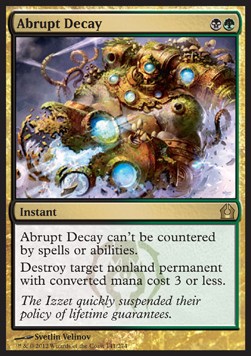 Abrupt Decay - Return to Ravnica (Rare) [RTR-141]