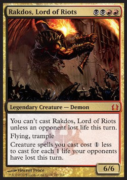 Rakdos, Lord of Riots - Return to Ravnica (Mythic) [RTR-187]