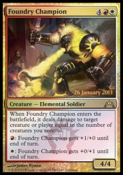 Foundry Champion - Prerelease Promos (Rare)