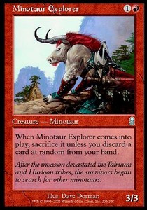 Minotaur Explorer - Odyssey (Uncommon) [ODY-206]