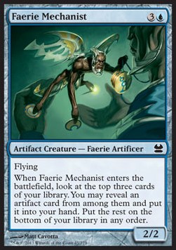 Faerie Mechanist - Modern Masters (Common) [MMA-45]