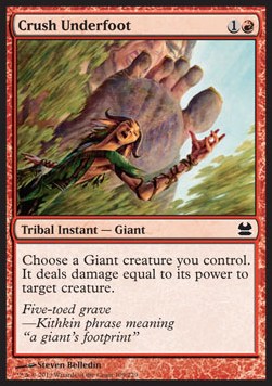 Crush Underfoot - Modern Masters (Common) [MMA-109]