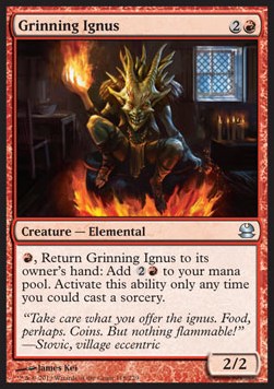 Grinning Ignus - Modern Masters (Uncommon) [MMA-118]