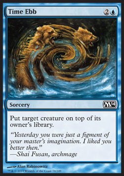 Time Ebb - Magic 2014 (Common) [M14-74]